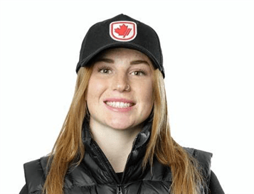 Un portrait de Kendra Giesbrecht.