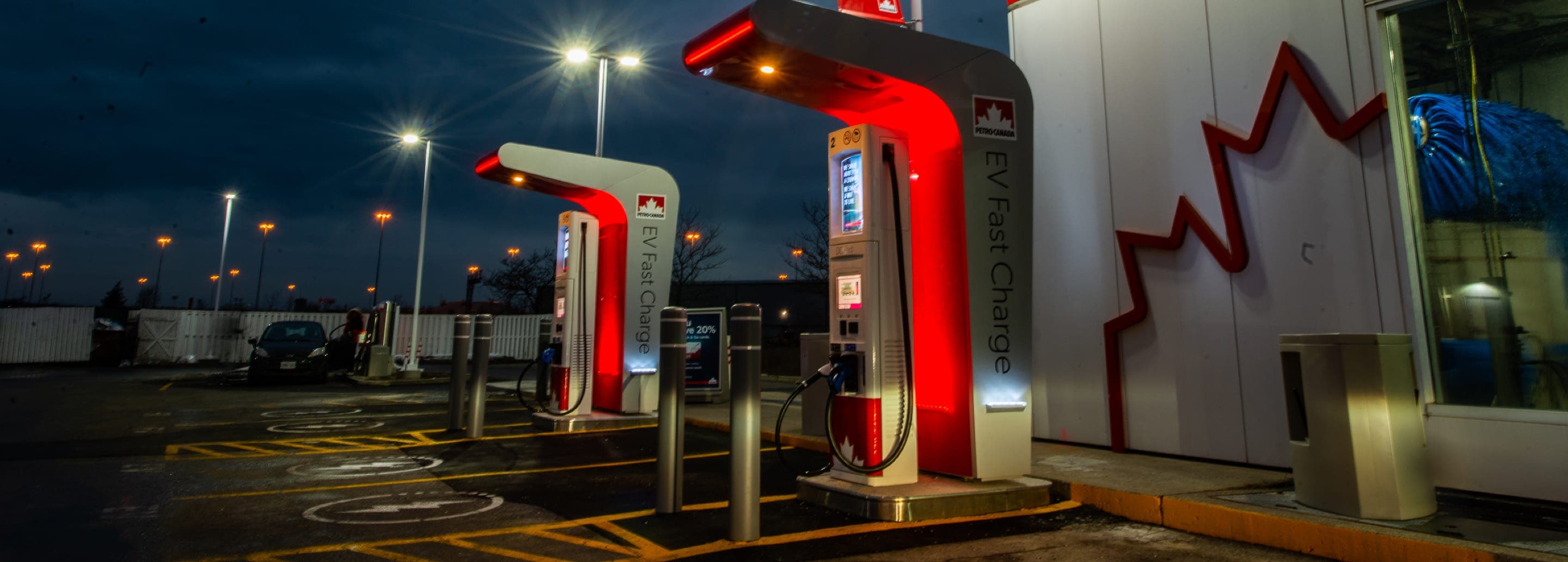 Canada's Electric Highway EV Fast Charge car charging stations