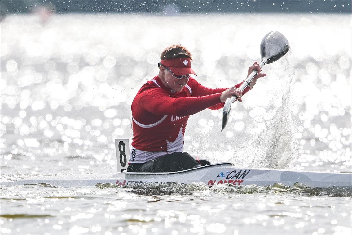 Gabriel Ferron-Bouius - Kayakiste de l'équipe canadienne