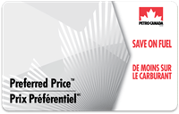 Preferred price card