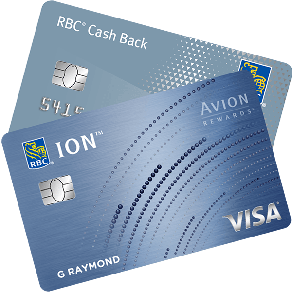 RBC ION Visa et Remise en argent Mastercard RBC
